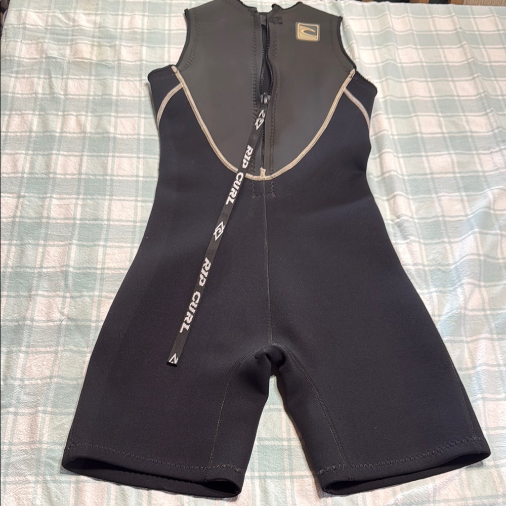 Rip Curl Black Sleeveless Wetsuit